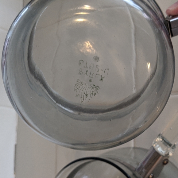 Vintage Pyrex Double Broiler Marked 6762 Missing the Lid - Picture 6 of 8